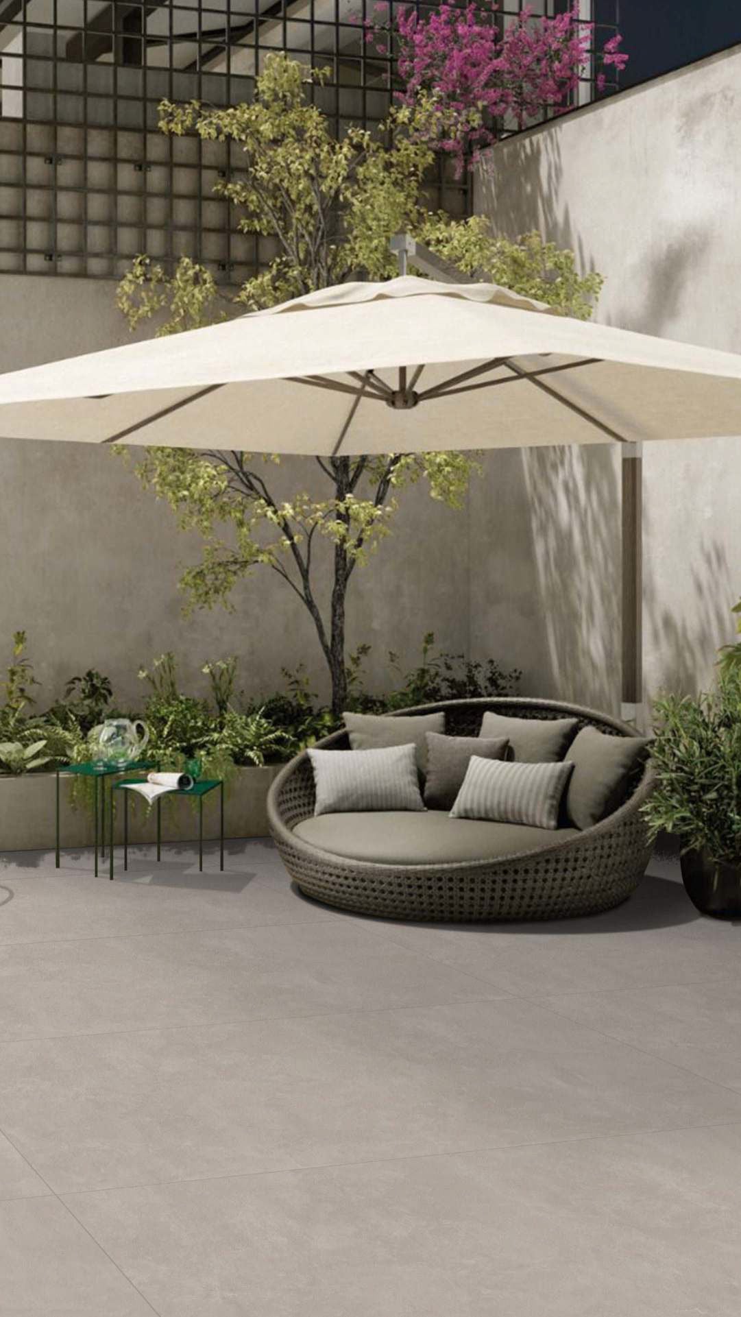 Porcelain Slab - 800 X 1600 MM - CONCRETE GREY - Manufacturer & Exporter