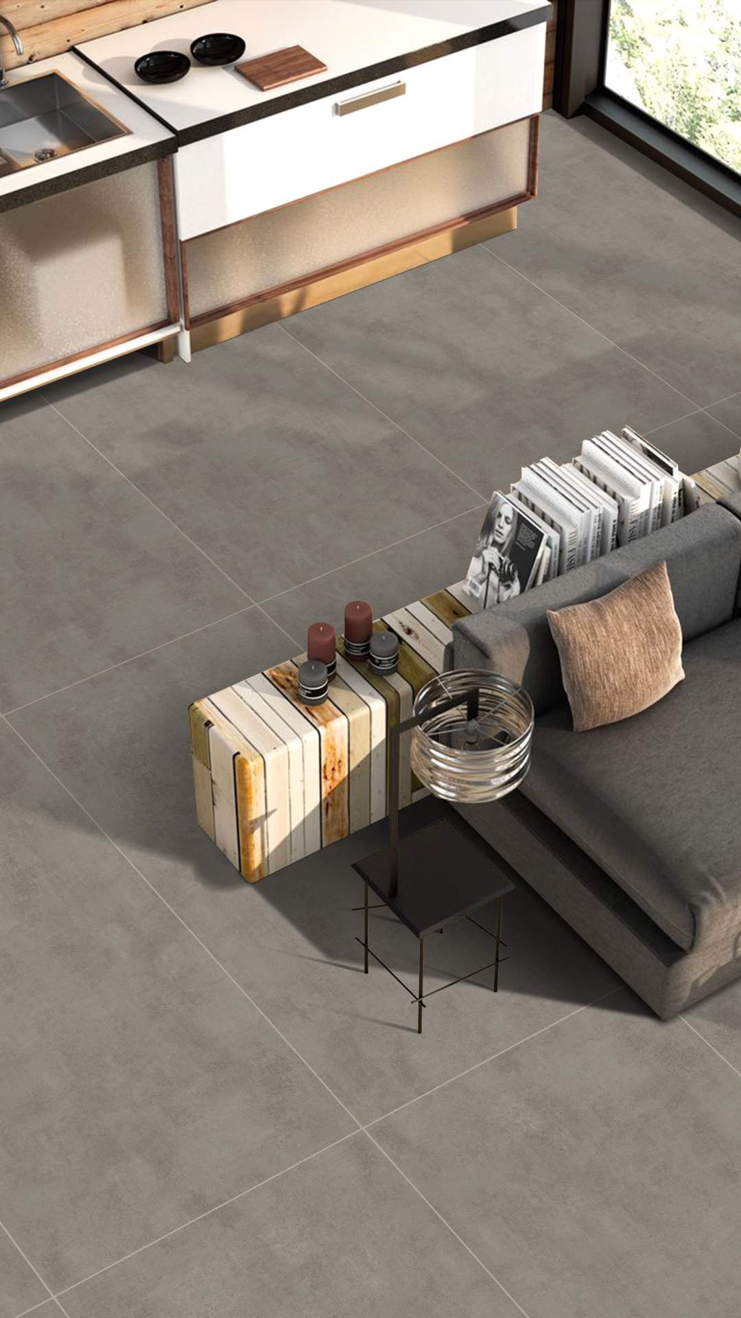 Porcelain Slab - 800 X 1600 MM - LATHIC VERDE - Manufacturer & Exporter