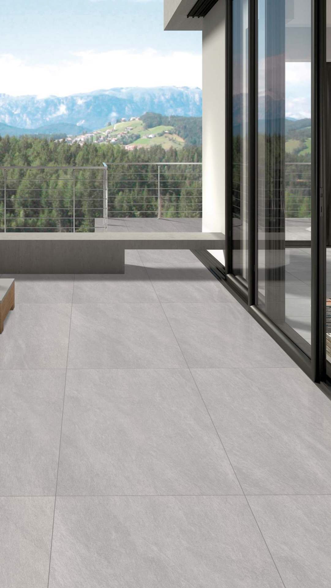 Porcelain Slab - 800 X 1600 MM - SILK LIGHT GREY - Manufacturer & Exporter
