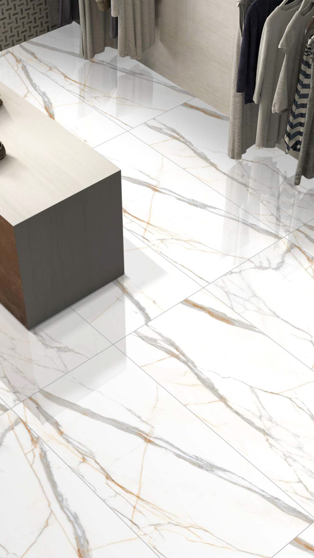 Porcelain Slab - 800 X 1600 MM - SATUARIO UNIQUO - Manufacturer & Exporter