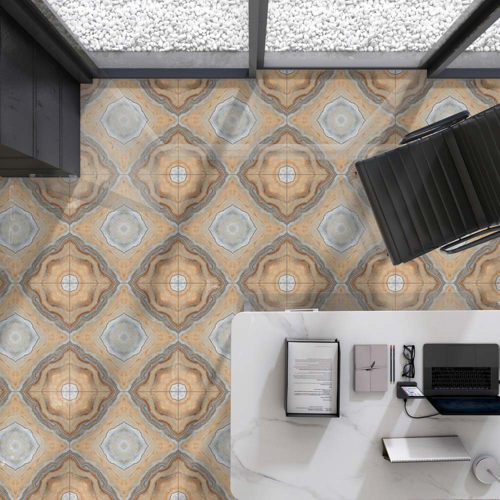 Porcelain Tiles - 600 X 600 MM - RANGOLI-(1153) - Manufacturer & Exporter