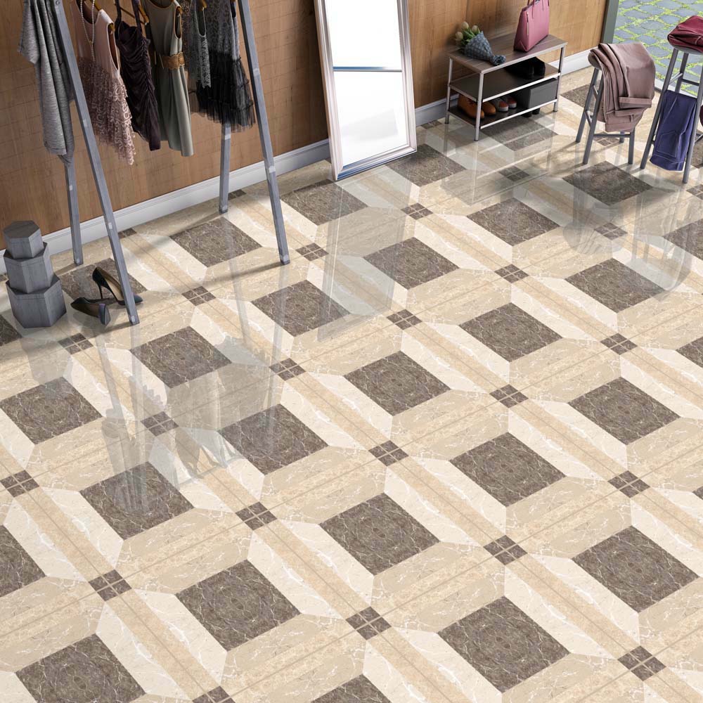 Porcelain Tiles - 600 X 600 MM - RANGOLI-(1157) - Manufacturer & Exporter