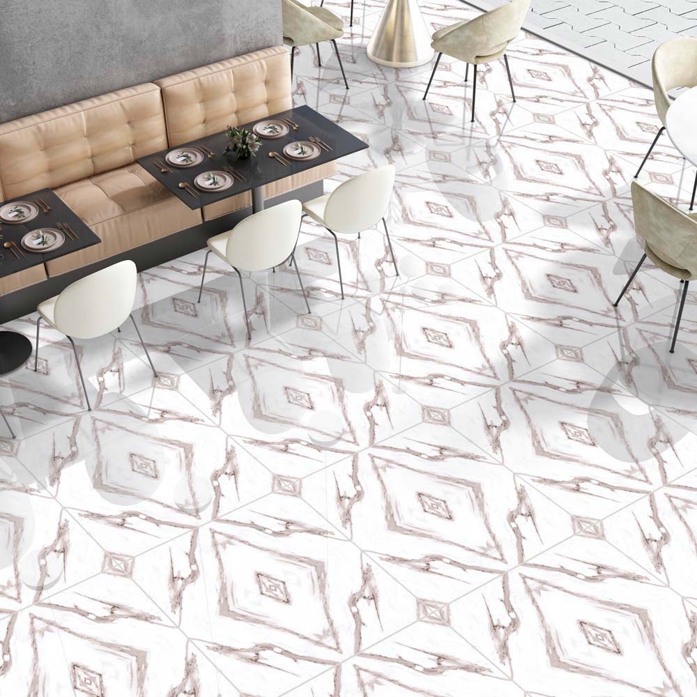 Porcelain Tiles - 600 X 600 MM - RANGOLI-(1159) - Manufacturer & Exporter